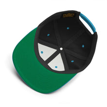 Load image into Gallery viewer, DreamFest Snap Back Hat Black/Teal
